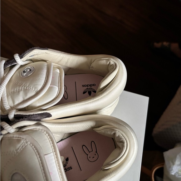 Adidas Bad Bunny Brown and White Sneakers - Picture 5 of 12